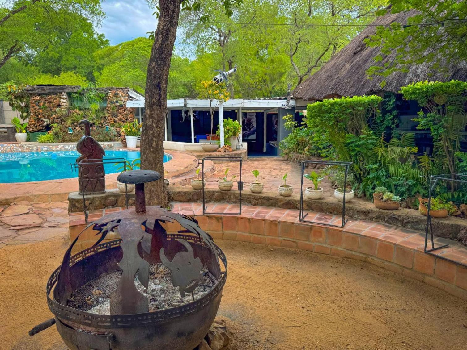 Victoria Falls Backpackers Lodge- Camp Sites Buitenkant foto